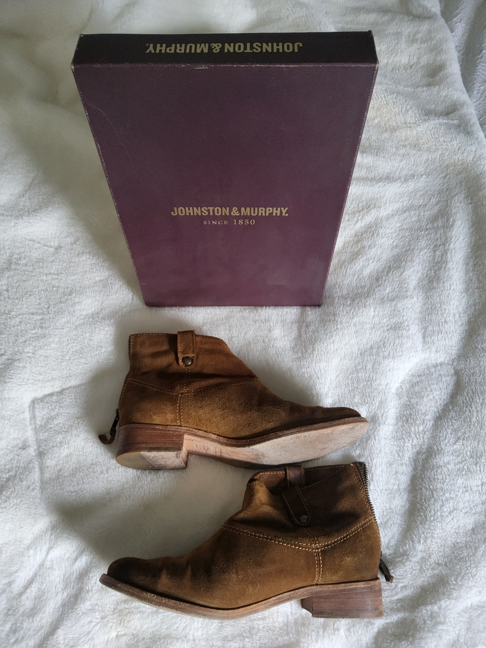 Johnston & Murphy Suede Ankle Boots